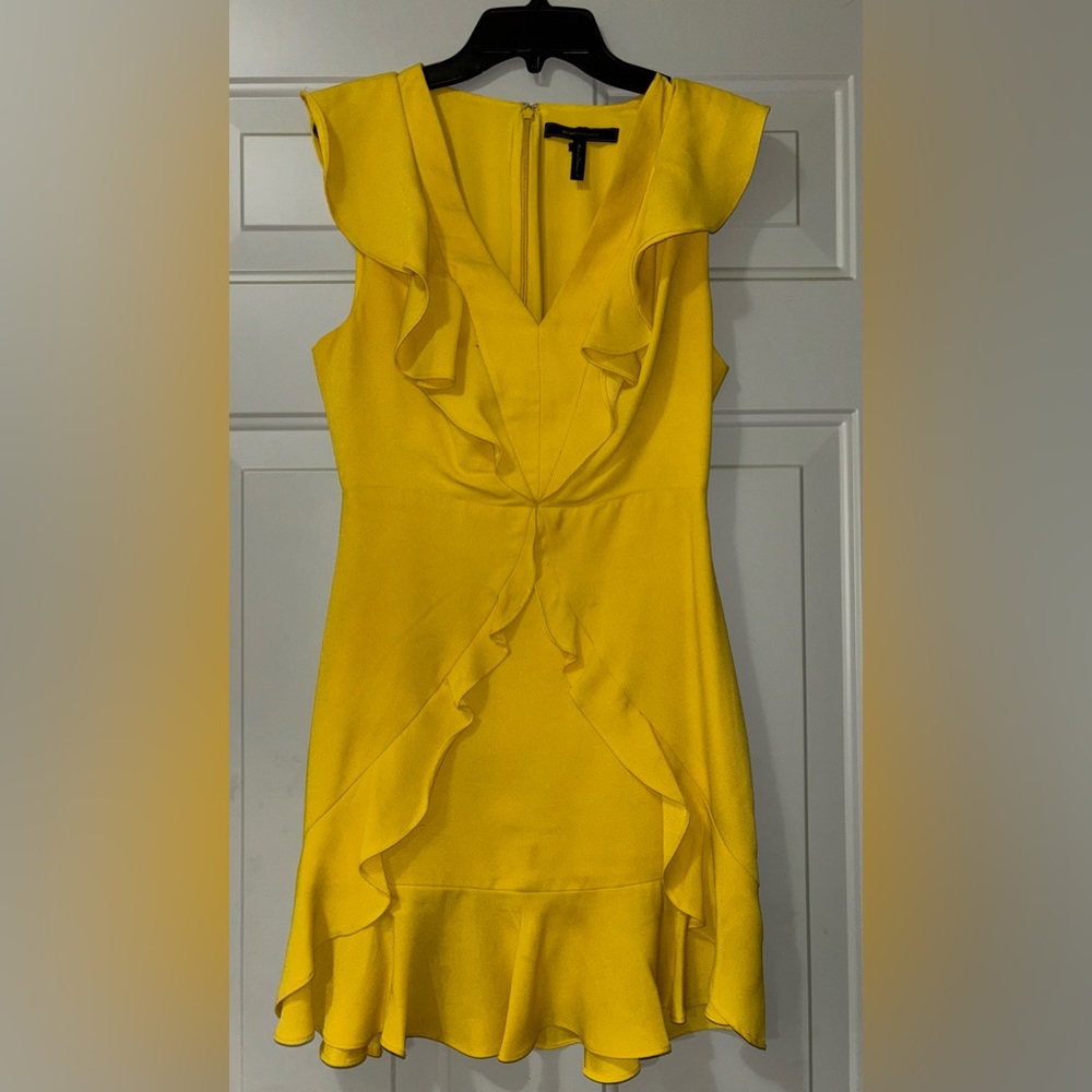 BCBG Mustard Yellow dress